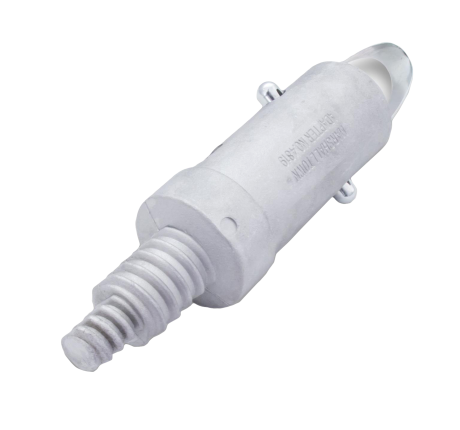 Push Button Handle Adapter, Male Thread, Dia = 1 3/8” & 1 3/4”
