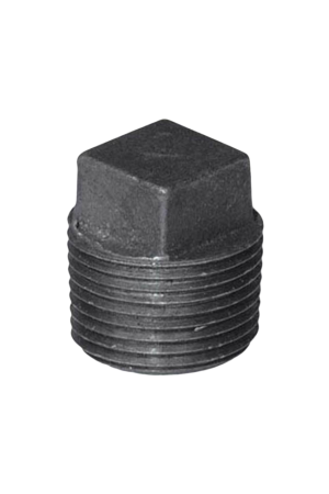 Black Malleable Plug