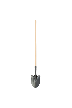 Round Point Shovel, Wood Handle, Pro Series