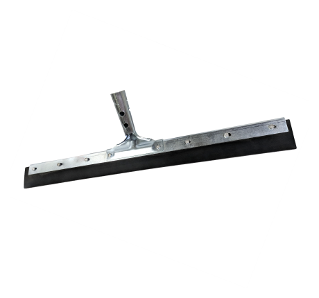 Floor Squeegee, Neoprene, Metal Frame, Straight Blade