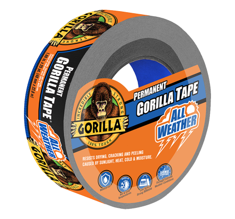 Gorilla All Weather Tape, Black